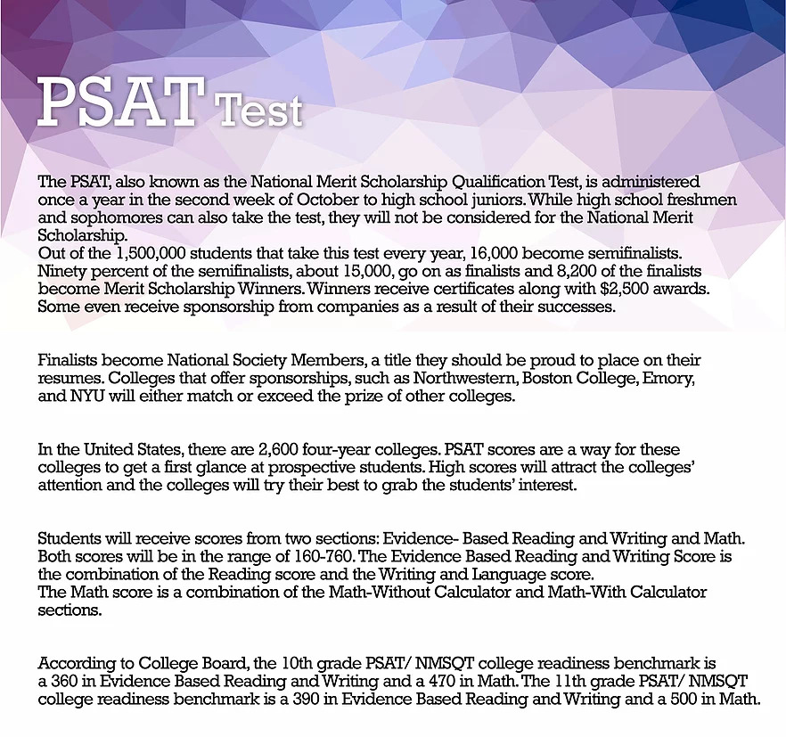 PSAT-TEST prep NJ